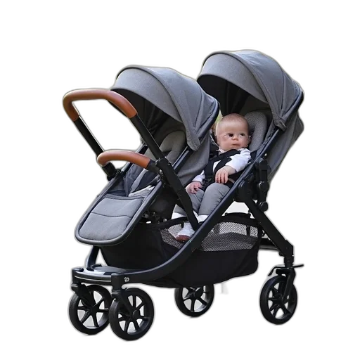 brito, 2in1, double, stroller transparent PNG cut-out