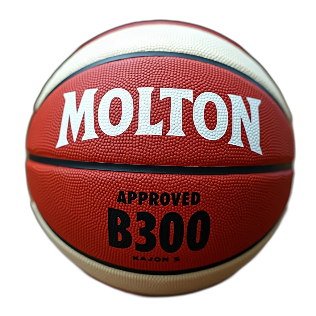 3d render, close-up, image, basketball transparent PNG cut-out