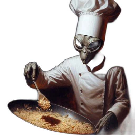 food, robot, mask, staff transparent PNG cut-out