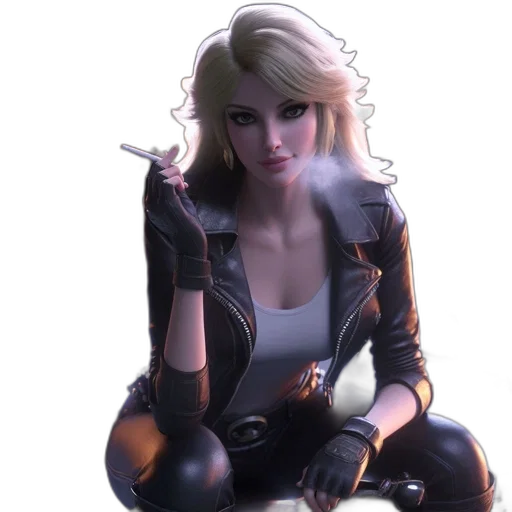 jacket, weapon, concept art, comic book art transparent PNG cut-out