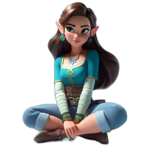 staff, jewelry, dress, fantasy art transparent PNG cut-out