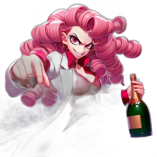 bottle, staff, weapon, dress transparent PNG cut-out