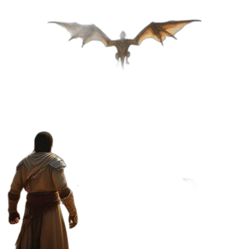 dragon, sword, creature, animal transparent PNG cut-out