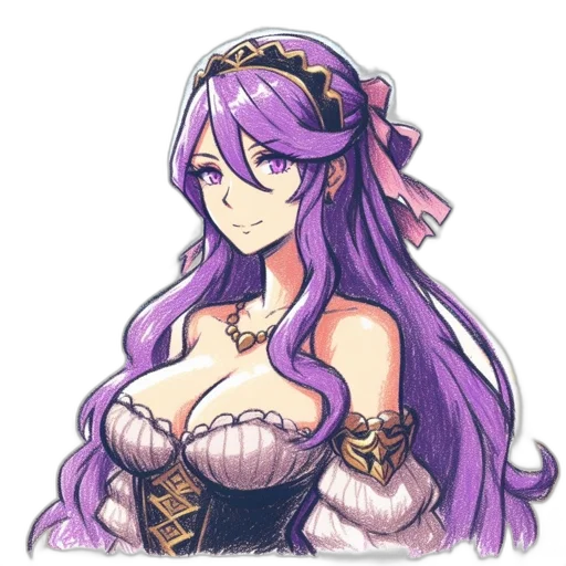crown, dress, staff, weapon transparent PNG cut-out