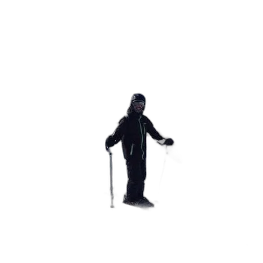 staff, umbrella, jacket, robot transparent PNG cut-out