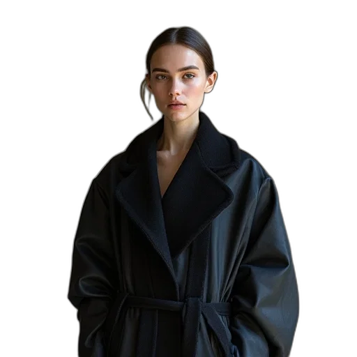 jacket, dress, face, staff transparent PNG cut-out