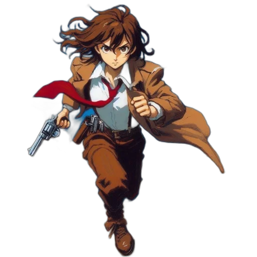 weapon, staff, sword, jacket transparent PNG cut-out