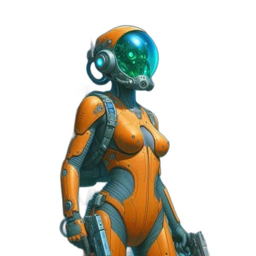 robot, mask, weapon, face transparent PNG cut-out