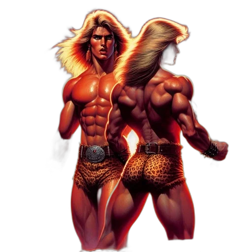 comic book art, concept art, fantasy art, pixel art transparent PNG cut-out