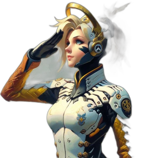 staff, robot, weapon, face transparent PNG cut-out