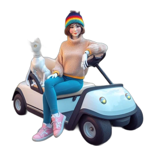 car, hat, animal, robot transparent PNG cut-out