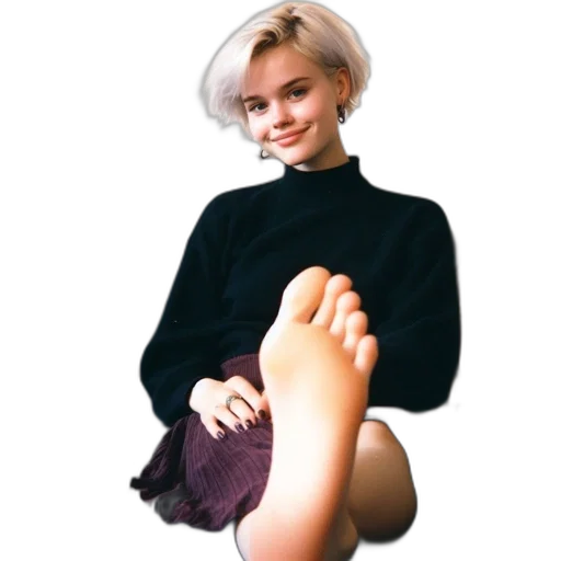 shoes, dress, hair, face transparent PNG cut-out