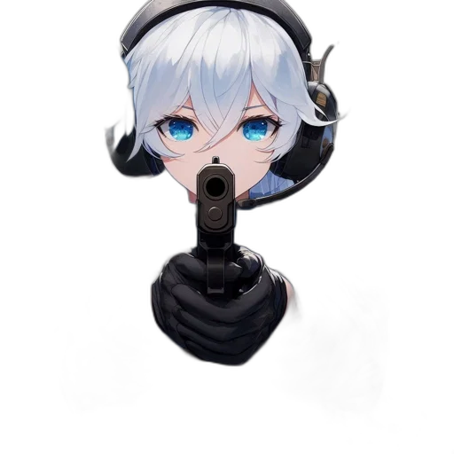 weapon, robot, mask, staff transparent PNG cut-out