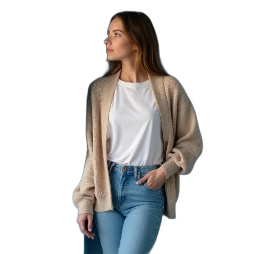 jacket, jewelry, staff, dress transparent PNG cut-out