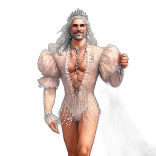 dress, creature, fantasy art, concept art transparent PNG cut-out