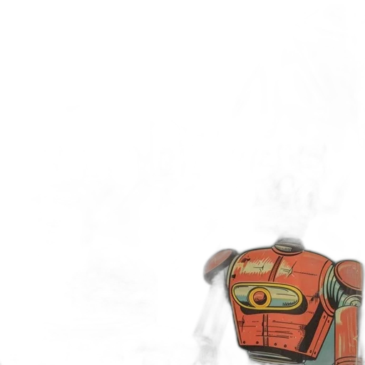 robot, weapon, bottle, mask transparent PNG cut-out
