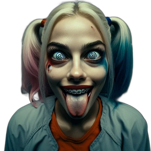 face, creature, comic book art, concept art transparent PNG cut-out