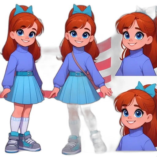 dress, concept art, 3d render, cartoon transparent PNG cut-out