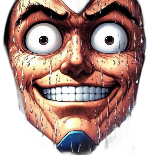 mask, face, robot, creature transparent PNG cut-out