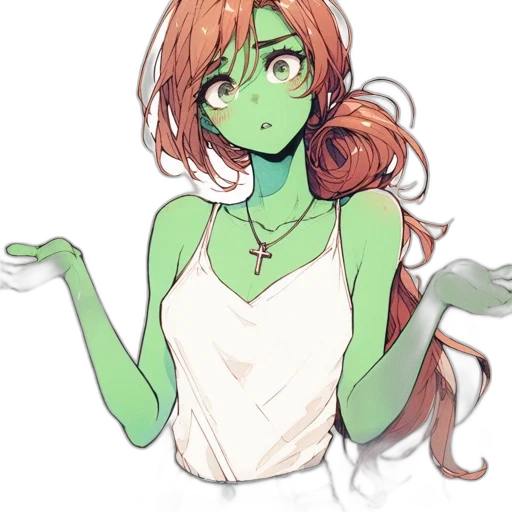 creature, staff, mask, face transparent PNG cut-out