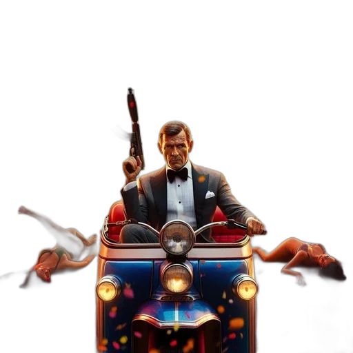 car, weapon, robot, concept art transparent PNG cut-out