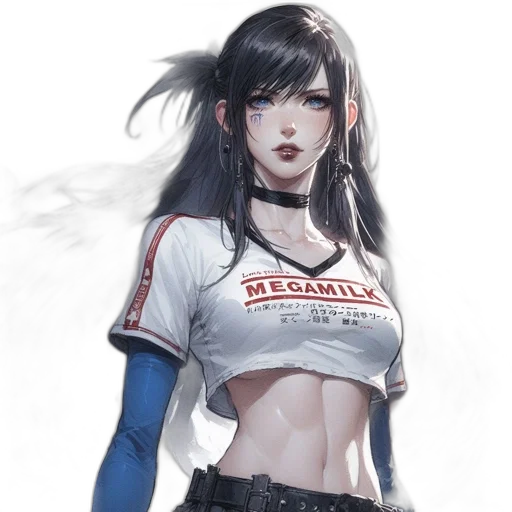 robot, weapon, staff, cyberpunk transparent PNG cut-out