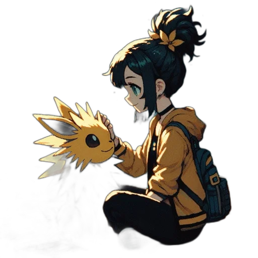mask, dragon, staff, creature transparent PNG cut-out