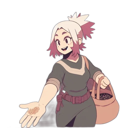 staff, creature, weapon, dress transparent PNG cut-out