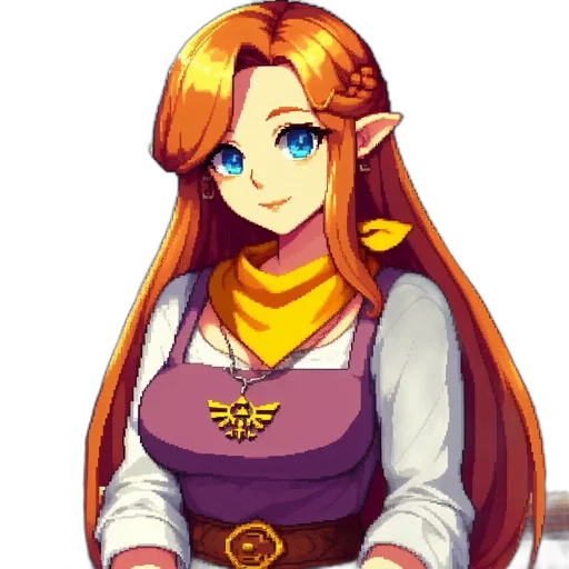 staff, face, dress, crown transparent PNG cut-out