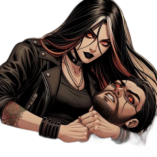 comic book art, concept art, photorealistic, cartoon transparent PNG cut-out
