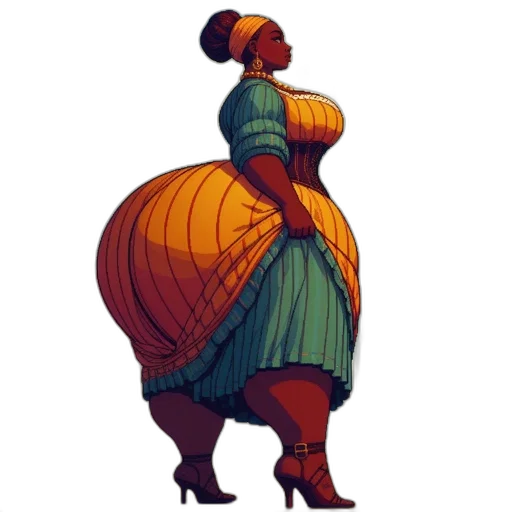 dress, hat, animal, concept art transparent PNG cut-out