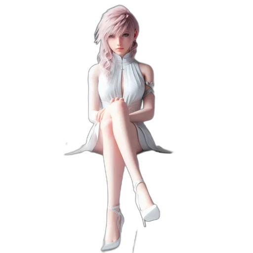 dress, staff, pixel art, concept art transparent PNG cut-out