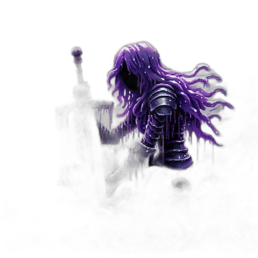hair, robot, creature, weapon transparent PNG cut-out