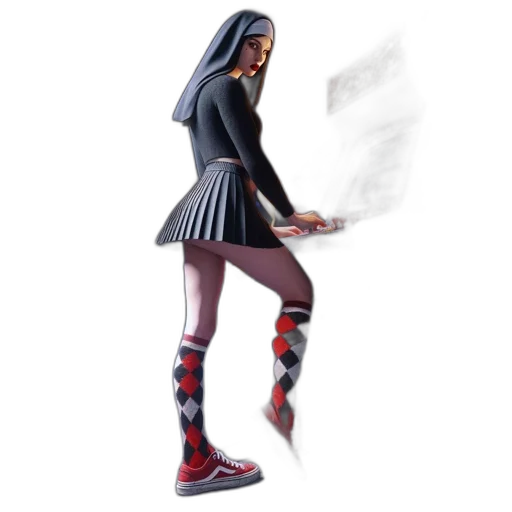dress, concept art, fantasy art, comic book art transparent PNG cut-out