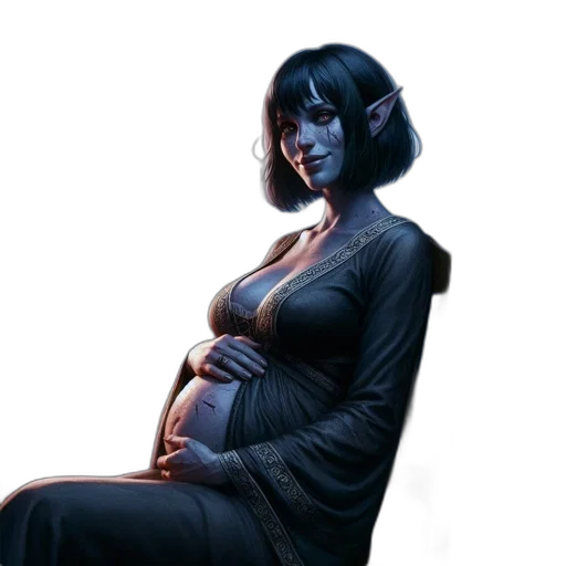 concept art, fantasy art, comic book art, photorealistic transparent PNG cut-out