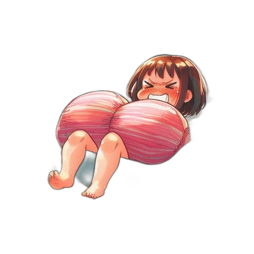 creature, dress, hair, animal transparent PNG cut-out