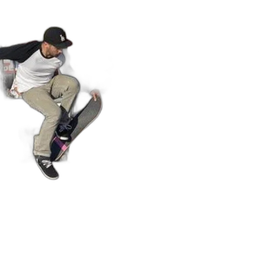shoes, jacket, staff, hat transparent PNG cut-out
