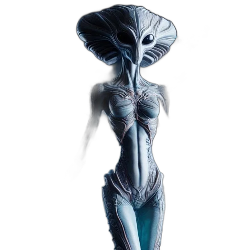 dress, creature, robot, hat transparent PNG cut-out