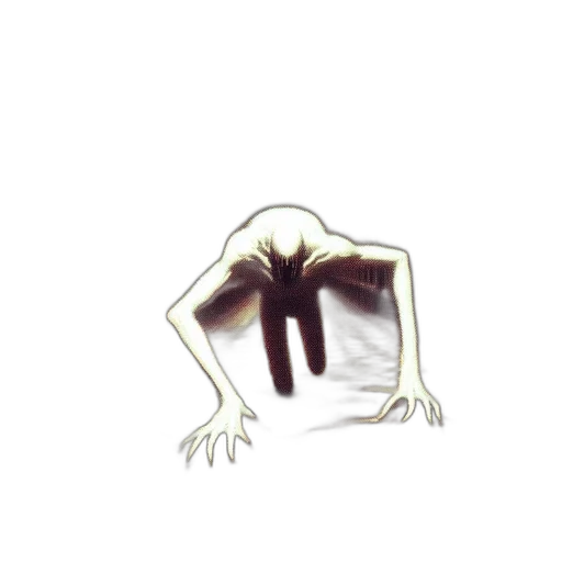 creature, mask, jacket, hair transparent PNG cut-out