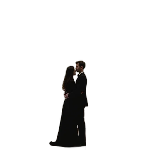 dress, umbrella, jacket, staff transparent PNG cut-out