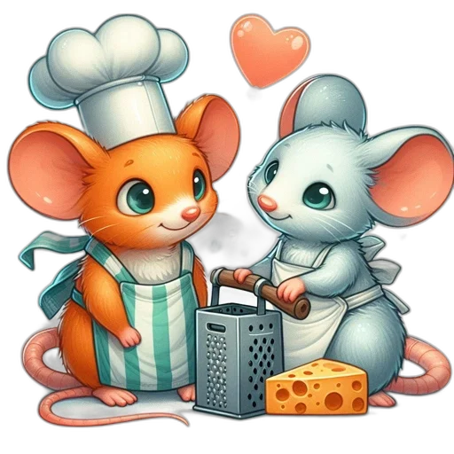 food, concept art, two, anthropomorphic transparent PNG cut-out
