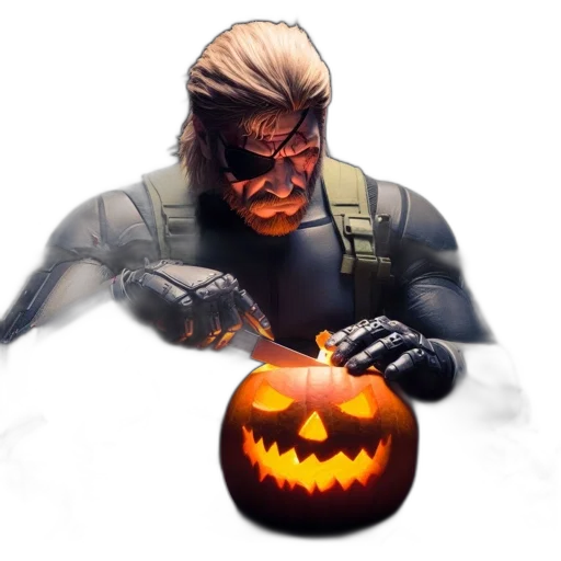 mask, concept art, 3d render, comic book art transparent PNG cut-out