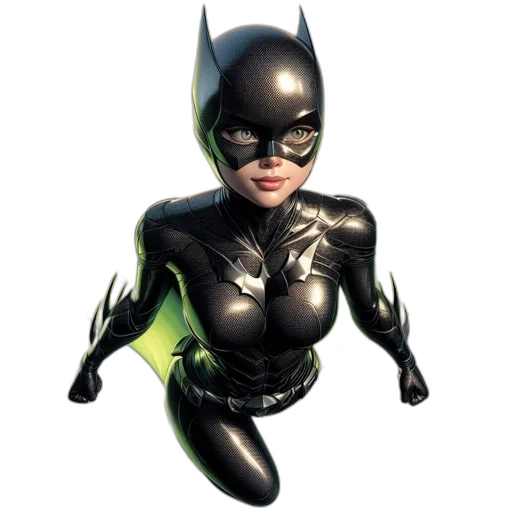 comic book art, concept art, 3d render, photorealistic transparent PNG cut-out