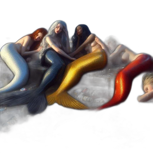 concept art, oil painting, fantasy art, photorealistic transparent PNG cut-out