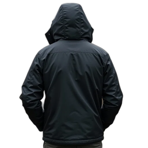 jacket, staff, 3d render, columbia transparent PNG cut-out