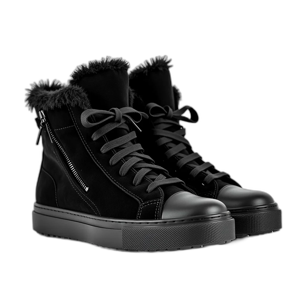 shoes, 3d render, photorealistic, monochrome transparent PNG cut-out