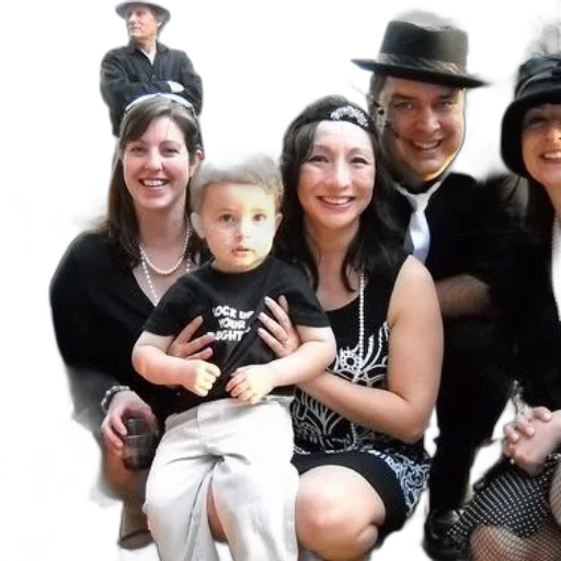 hat, group, people, dressed transparent PNG cut-out