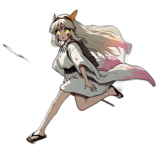 staff, weapon, sword, dress transparent PNG cut-out