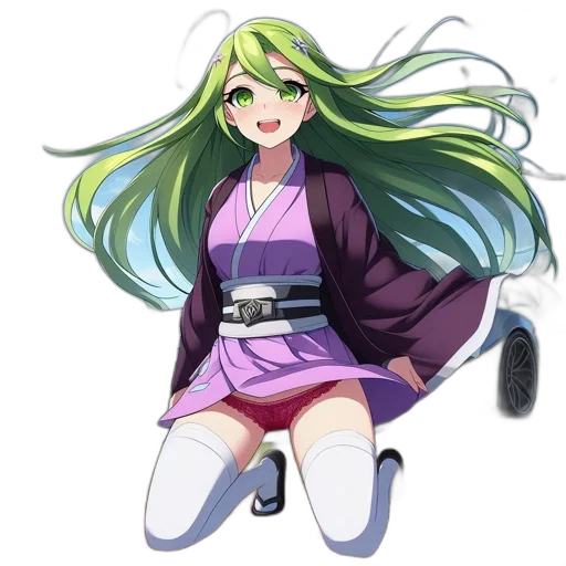 staff, dress, weapon, anime transparent PNG cut-out
