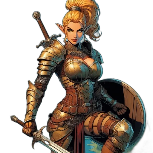 sword, comic book art, fantasy art, concept art transparent PNG cut-out